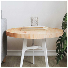 Table top Round Solid Pine