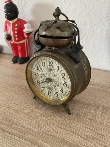 Old antique bell alarm - alarm, clock
