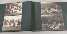 Antique Edwardian photo album