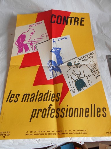 Vintage poster french