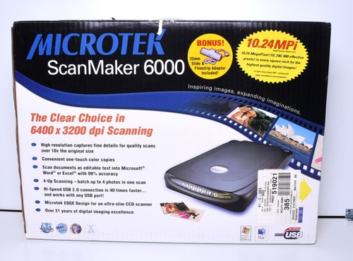 Microtek scanmaker 6000 - microtek,