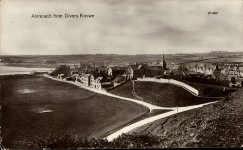 Alnmouth from divers knowe - from, by