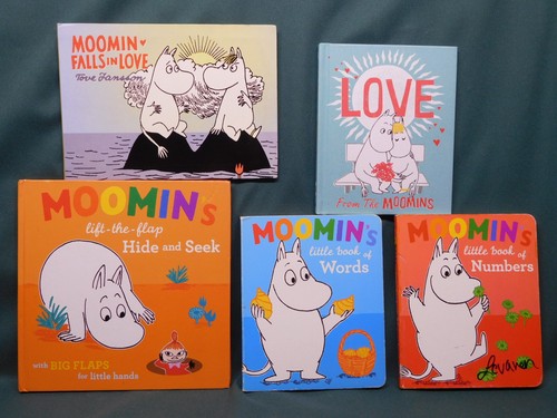 Moomins five book - lot, love