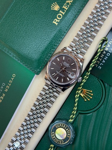 Rolex datejust rhodium - rolex, dial