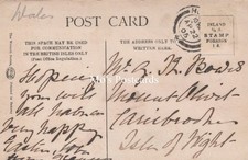 Genealogy Postcard - Bowes, Mount Olivet, Carisbrooke, Isle of Wight GL4294