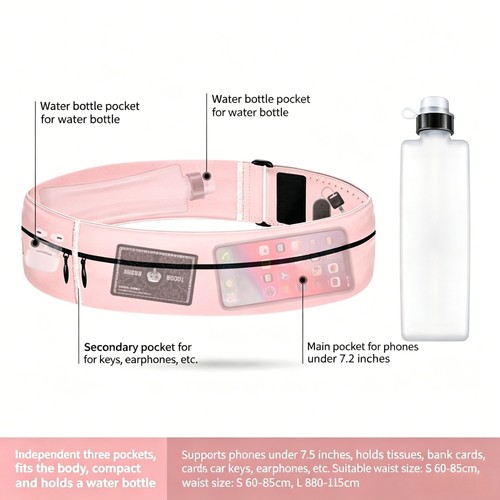 Running belt bum - bum, bag: