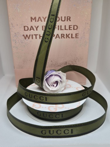 Khaki green ribbon meter - green,