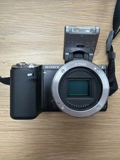 Sony Alpha NEX-5N 16.1MP Digital Camera: Body + Flash + Battery + Camera Bag