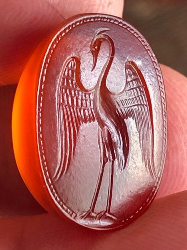 Grand tour intaglio cameo gem - intaglio,