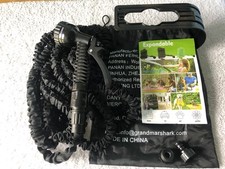 Expandable Black Garden Hose - Expands to 15m