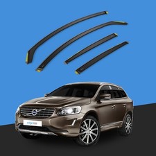 Volvo XC60 MK1 2008-2017 5 Door SUV Wind Deflectors 4pc Tinted