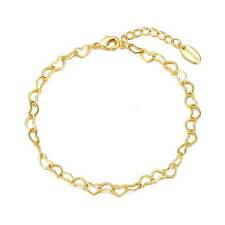 Gold Plated Heart Link