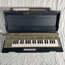 YAMAHA Vintage PortaSound PC-100 Electronic Keyboard + Carry Case + Power Lead