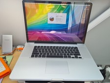 Apple MacBook Pro 17" Late 2011 2.4GHz i7 16GB RAM 2*250GB SSDs-Good Cond-No AMD