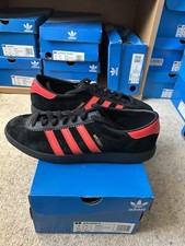 adidas Brussel Black/Red. Size UK 7.5. 2022.