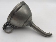 Wine decanting pewter - pewter, funnel