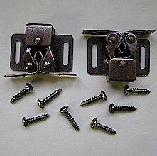 American Motorhome RV Double Roller Cabinet Door Catch  h201