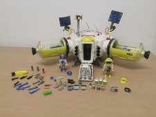 PLAYMOBIL 9487 Mars Space Station with figures, Sound & lights all in Vgc. 