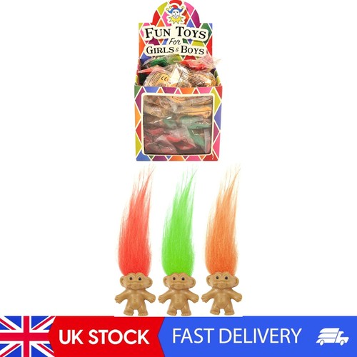 Mini retro troll doll with - mini,