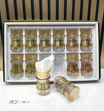 12 moroccan tea cups handmade