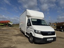 2022 72 MAN TGE AUTO MAXI LOW LOADER LUTON VAN