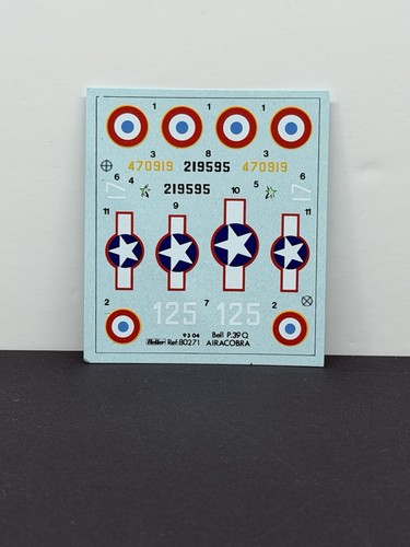 Decals heller 72 bell - heller, 1:72