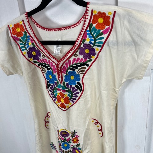 Mexican folk art embroidered - art,