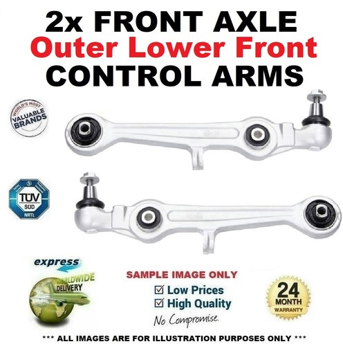 Front axle outer lower - front,