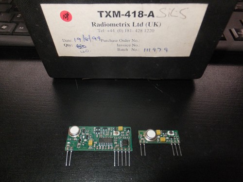 Radiometrix txm rxm 418uhf - radiometrix,
