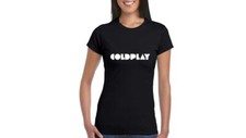 WOMENS TSHIRT - COLDPLAY -