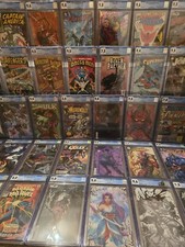 CGC Graded Comic 9.8 Bundle Marvel DC Comic Lot