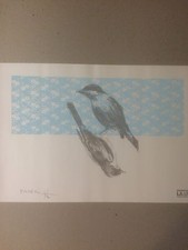 CHARMING BAKER. 'BIRD' L A live Screen print , 2013