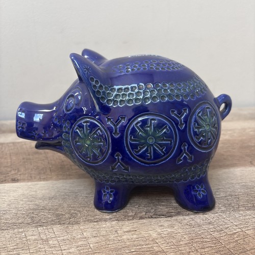 Piggy bank pig jema pottery - bank,