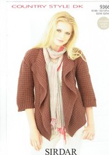 Sirdar knitting pattern 9366 -