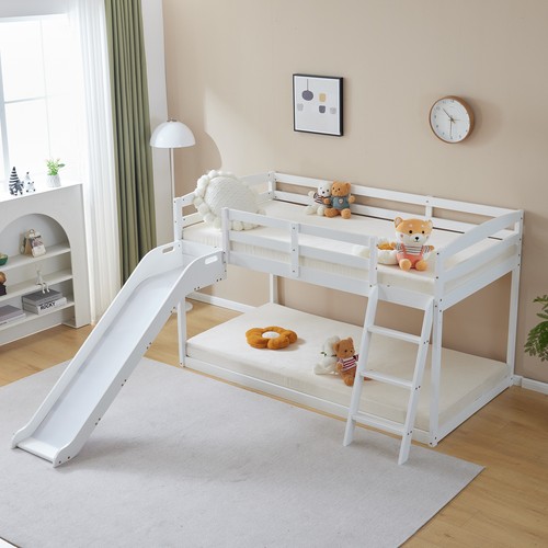 Low bunk bed twin over - twin,