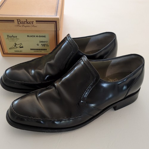 Barker hadley loafer black - hadley,