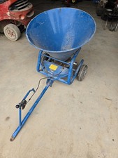 wessex tow Towed Along Spreader Salt Grit Seed Fertiliser atv quad ride on mower