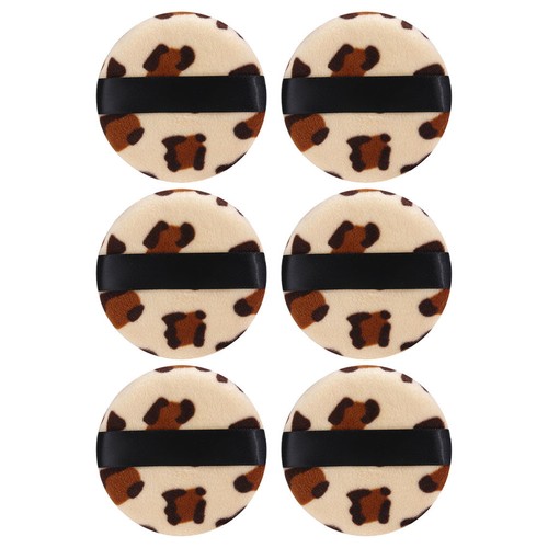 6pcs reusable leopard makeup - reusable,