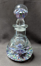 Vintage Caithness Perfume /Ink Bottle/ Paperweight - Peter Holmes Cane