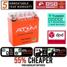 12N5L-B Atom Gel Motorcycle