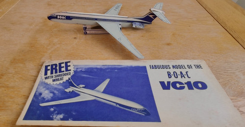 Boac vc10 paper model - boac,