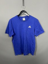ADIDAS T-Shirt - Small - Blue
