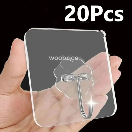 Strong adhesive wall hooks - wall,