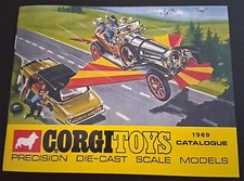 Authentic 48 page Reproduction 1969 Corgi Toys Catalogue