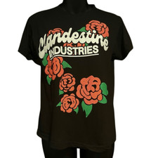 Hot Topic Clandestine Industries Roses T-Shirt Men’s Small