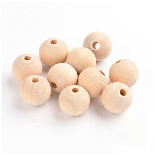 50pack large wooden beads - large,