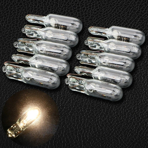 10x halogen car - t5, 12v