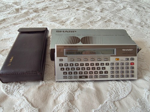 Sharp pocket computer 1500a - sharp,