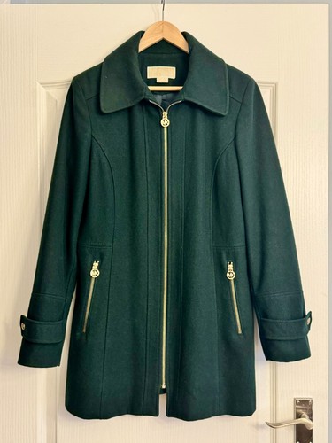 Michael kors green coat - kors, uk