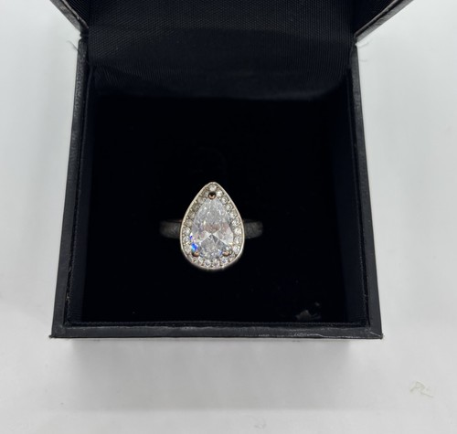 Crystal ring big - ring, stone